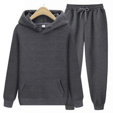 Load image into Gallery viewer, FGKKS Men Sets Hoodie+Pants Two-Pieces Casual Solid Color SweatSuit Men Fashion Sportswear Brand Set Tracksuit Male
