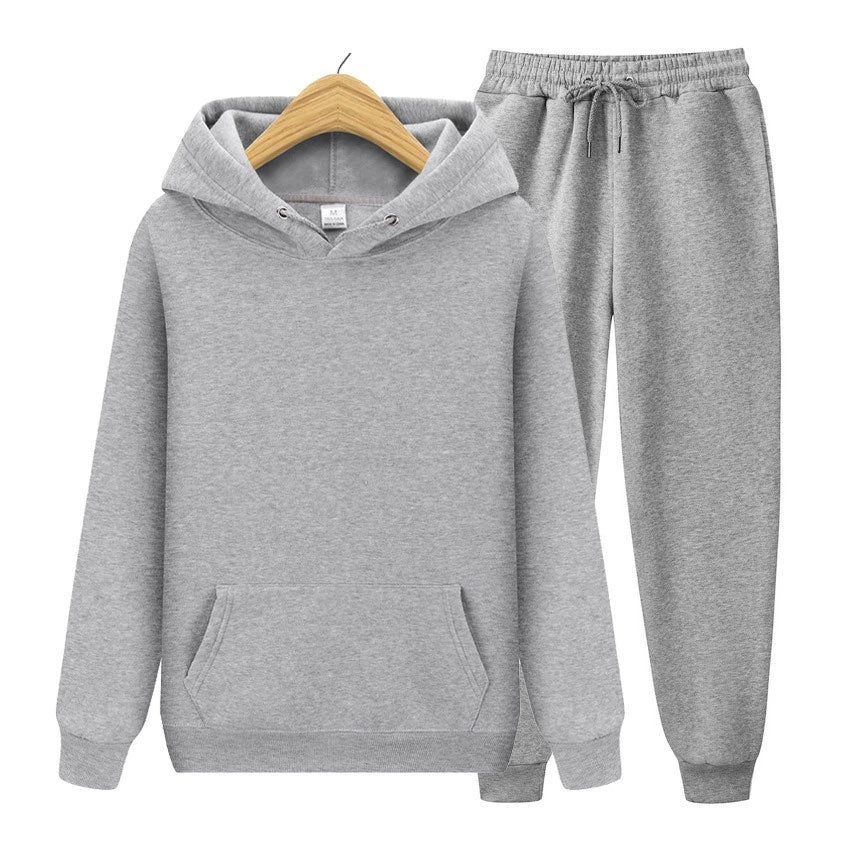 FGKKS Men Sets Hoodie+Pants Two-Pieces Casual Solid Color SweatSuit Men Fashion Sportswear Brand Set Tracksuit Male