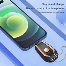 Load image into Gallery viewer, Pocket Power ™- Emergency Keychain Powerbank
