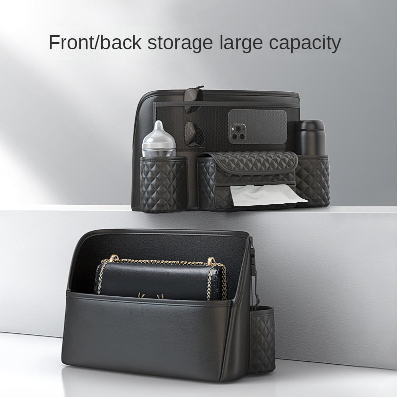 Car Bag™- Luxury Leather Car Seat Storage