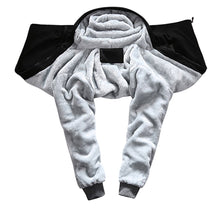 Load image into Gallery viewer, Men Winter Tracksuit Sets Thick Warm Jacket Zipper Hooded Sweatshirt Coat+Pants Brand Sportswear Casual Fleece Outwear Hoody
