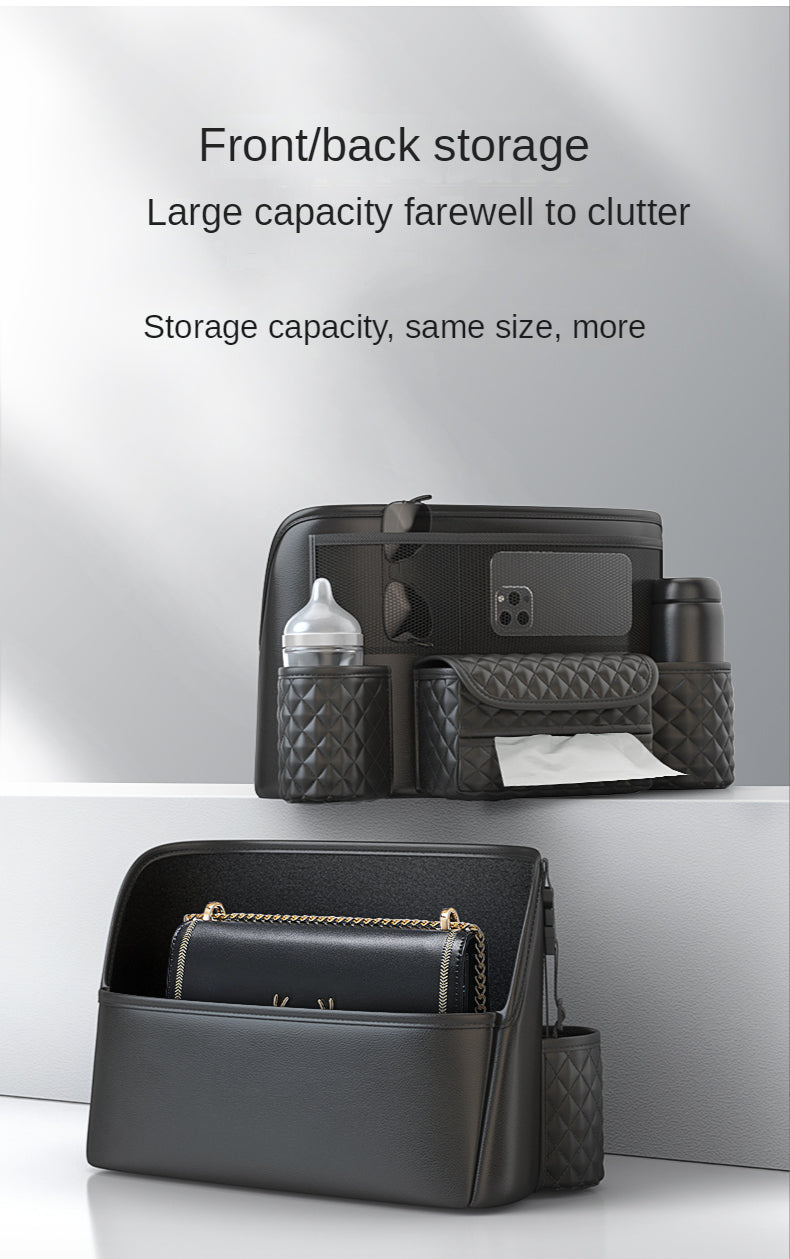 Car Bag™- Luxury Leather Car Seat Storage