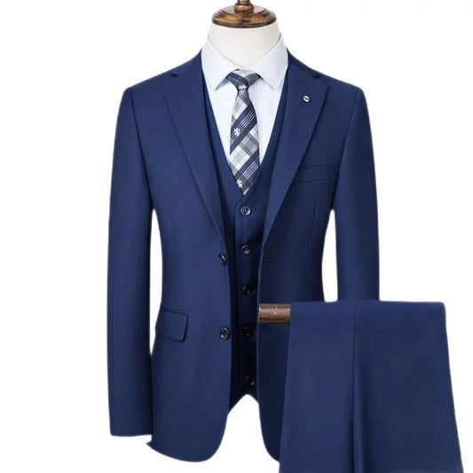 Elysian Elegance Ensemble™- Formal Business Suit 3 Pieces