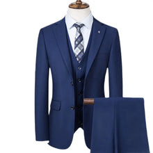 Load image into Gallery viewer, Elysian Elegance Ensemble™- Formal Business Suit 3 Pieces
