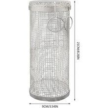 Load image into Gallery viewer, BBQ Basket -Barbecue Cooking Grill Grate Round Rotisserie Basket
