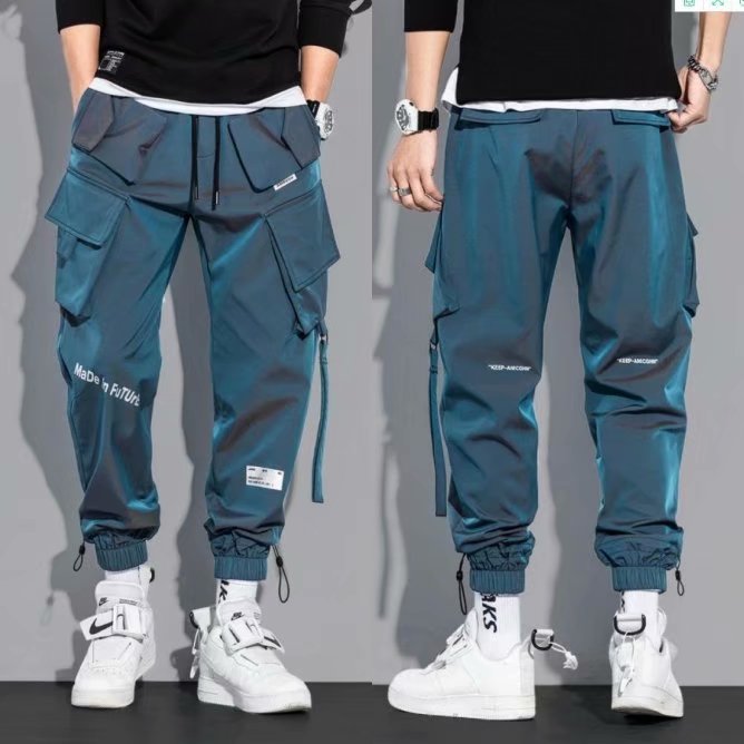 StreetSweat™ - Cargo Joggers Multi-Pocket Trendwear Trousers