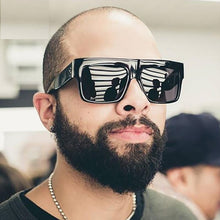 Load image into Gallery viewer, beard man putting on glasses, glasses
