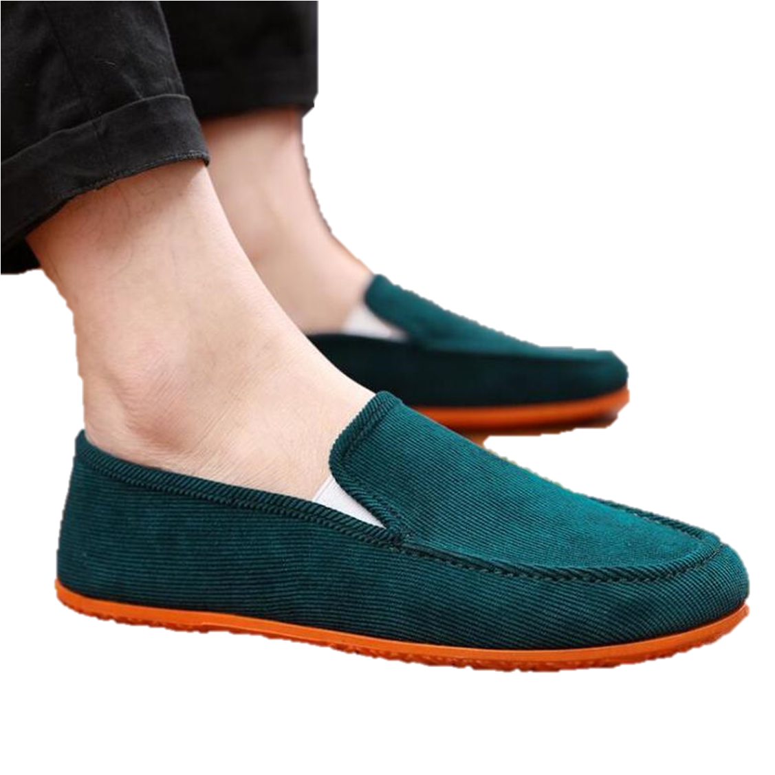 Men's Variety of Color Canvas Peas Shoes Trendy Lazy Casual Large