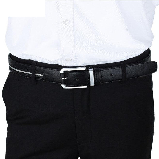 A picture containing clothing, person, belt,