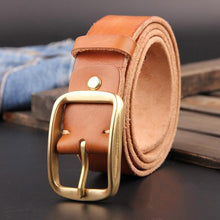 Load image into Gallery viewer, Thor Fancy Vintage Genuine Leather Belt
