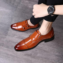 Load image into Gallery viewer, Orlando Elegant Double Monk Strap Shoes
