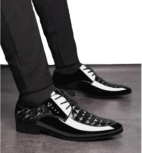 Howell Italian Patent Leather Oxford Shoes