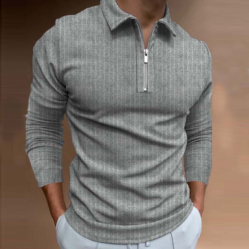 Men's Long Sleeve Polo Shirt