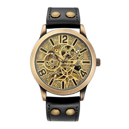 Retro Style Men Automatic Mechanical Watch