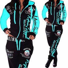 Load image into Gallery viewer, ZOGAA 2019 New Women&#39;s Sets Clothes Hoodies Pants 2 Piece Set Warm Ladies Printed Women Outfits Matching Suit Women Tracksuit
