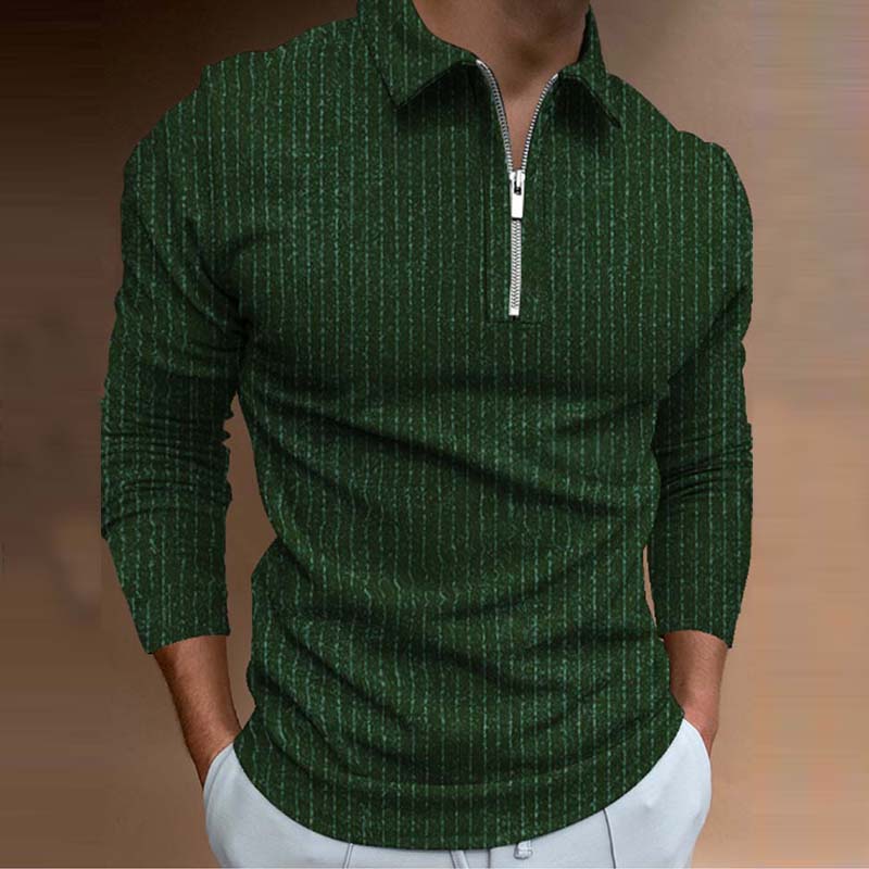 Men's Long Sleeve Polo Shirt