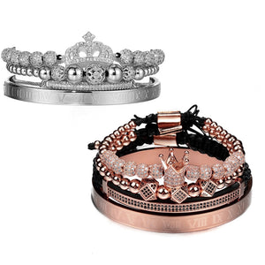 Crown Handmade Braiding Bracelet