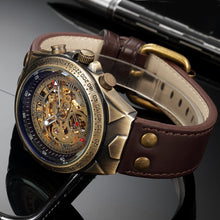 Load image into Gallery viewer, Retro Style Men Automatic Mechanical Watch
