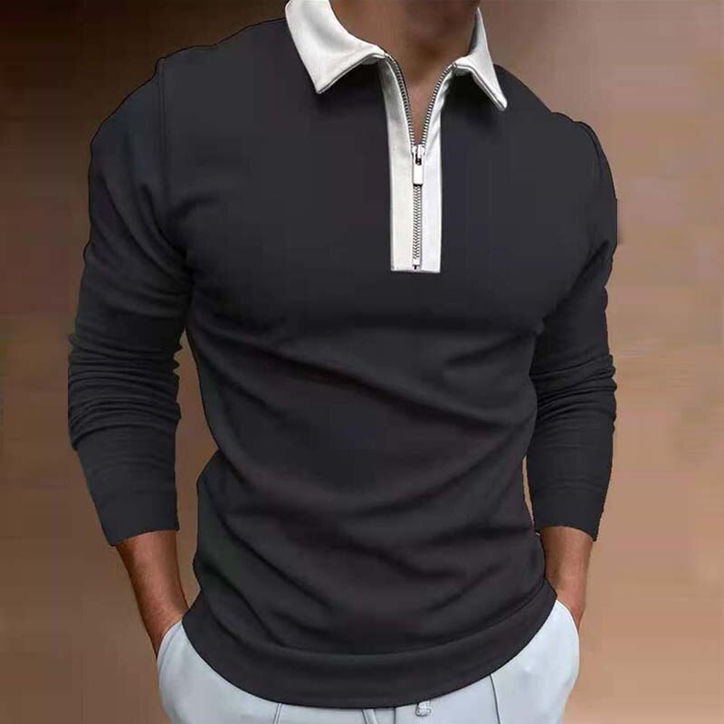 Autumn Casual Polo Shirt