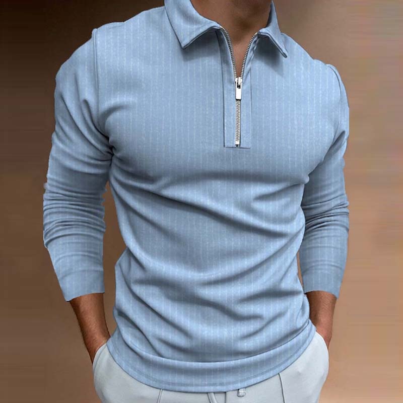 Men's Long Sleeve Polo Shirt