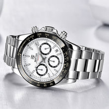 Load image into Gallery viewer, Relojes Luxur Chronograph Sport  Waterproof Stainless  Watch
