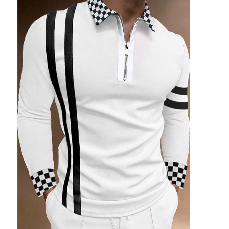 Autumn Casual Polo Shirt