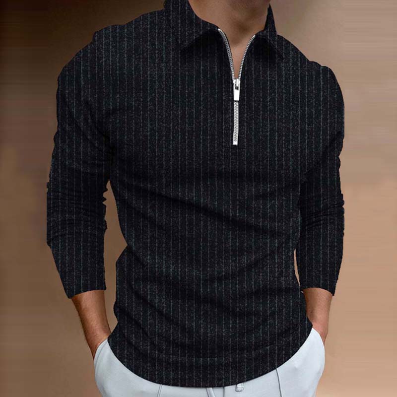 Men's Long Sleeve Polo Shirt