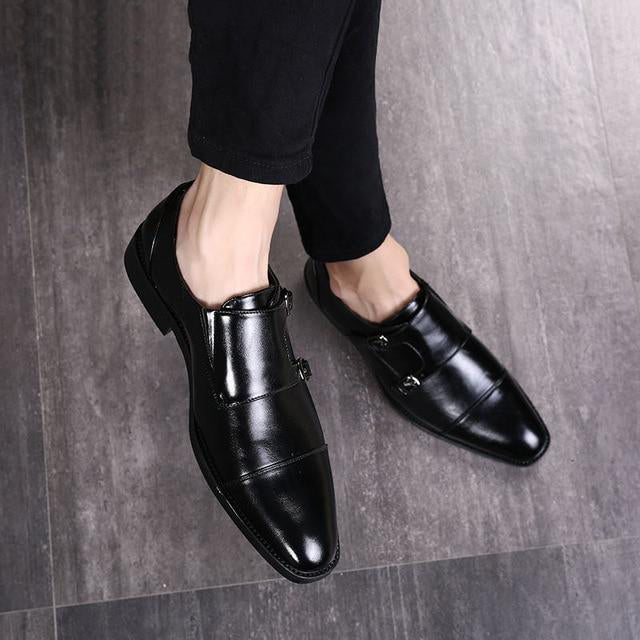 Orlando Elegant Double Monk Strap Shoes