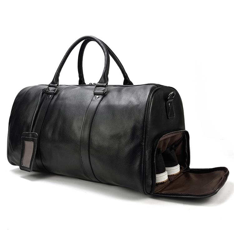 Grab N'Go- Travel Duffle Leather Bag