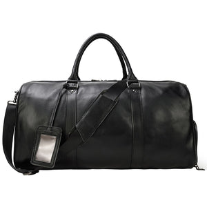 Grab N'Go- Travel Duffle Leather Bag