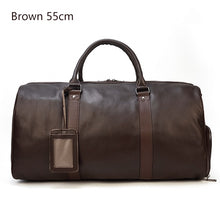 Load image into Gallery viewer, Grab N&#39;Go- Travel Duffle Leather Bag
