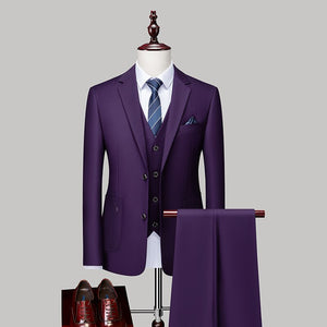 Slim Tuxedo Formal Suit