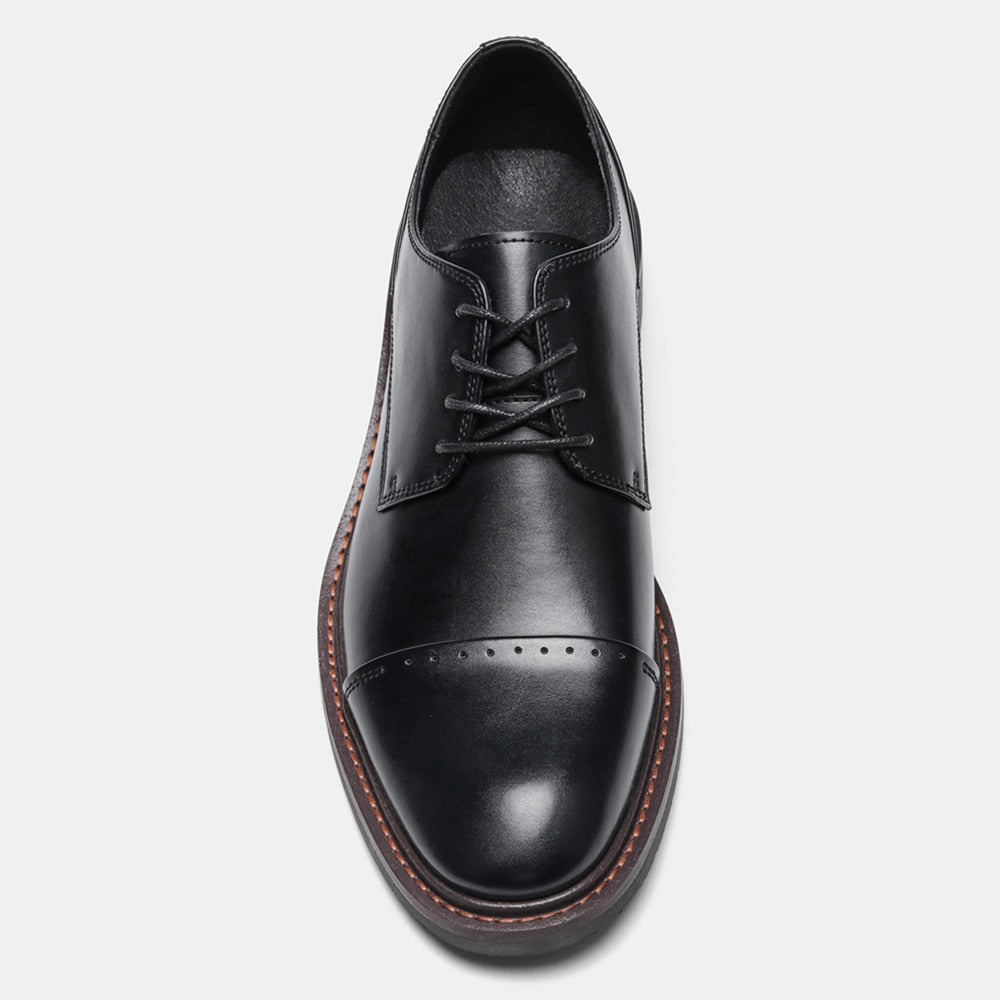 Genuine Leather Derby Shoes