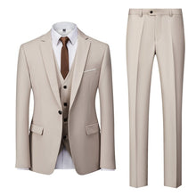 Load image into Gallery viewer, Solid Color Formal Suit Set
