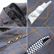 Load image into Gallery viewer, Plaid Designs Suit
