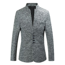 Load image into Gallery viewer, Collar Printed Suit Jacket
