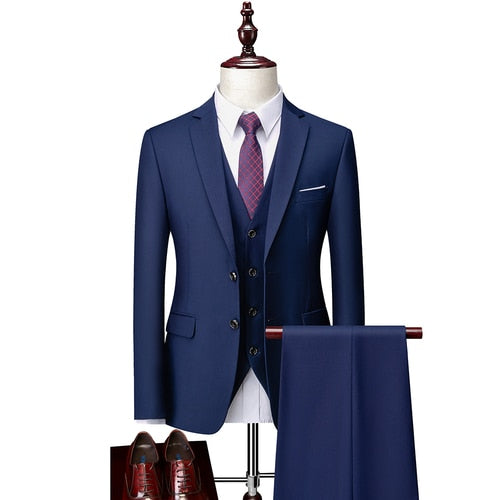 Solid Color Suit Set