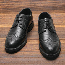 Load image into Gallery viewer, Men&#39;s Leather Black Shoes
