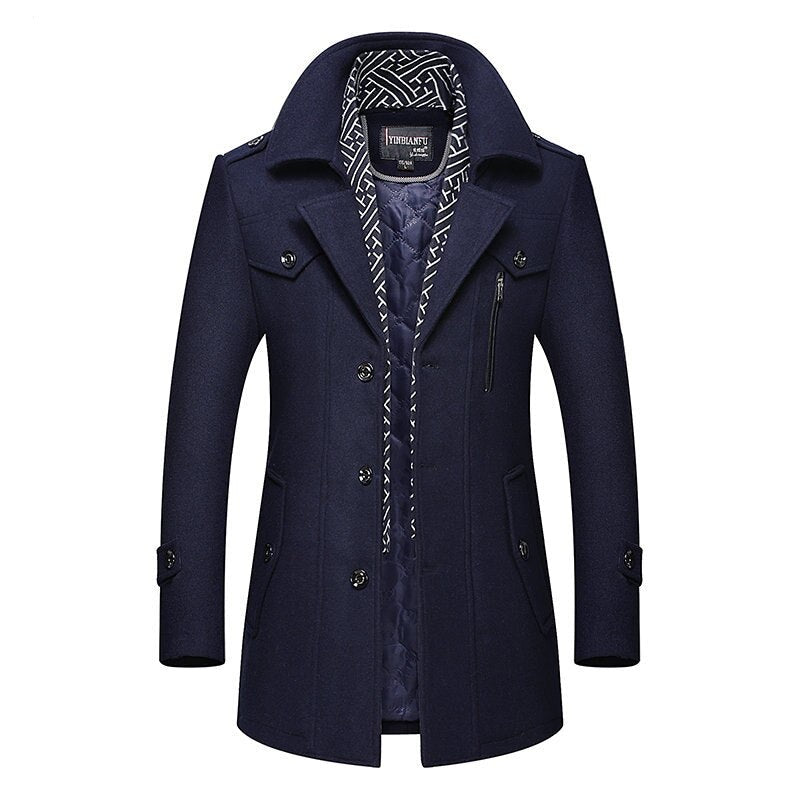 Men's Wool Blends Coat