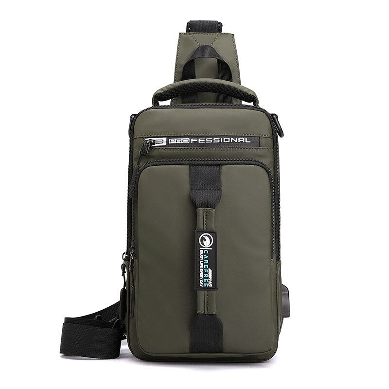 Multifunction USB Shoulder Bag