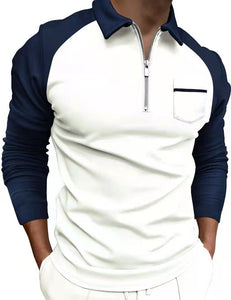 Collarless Long Sleeve Shirt