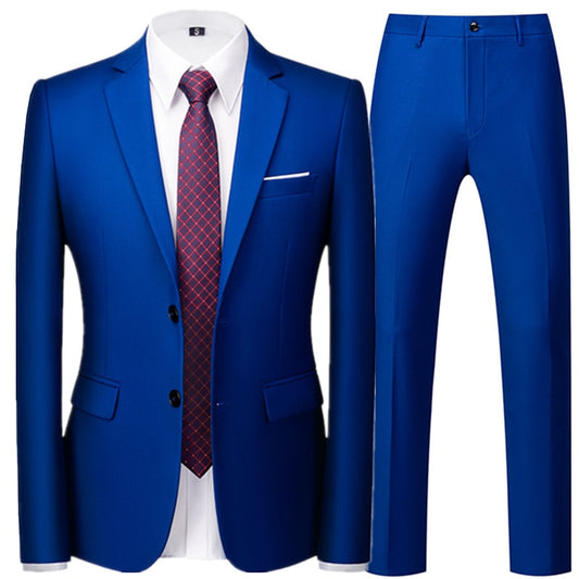 Solid Color Suit Set