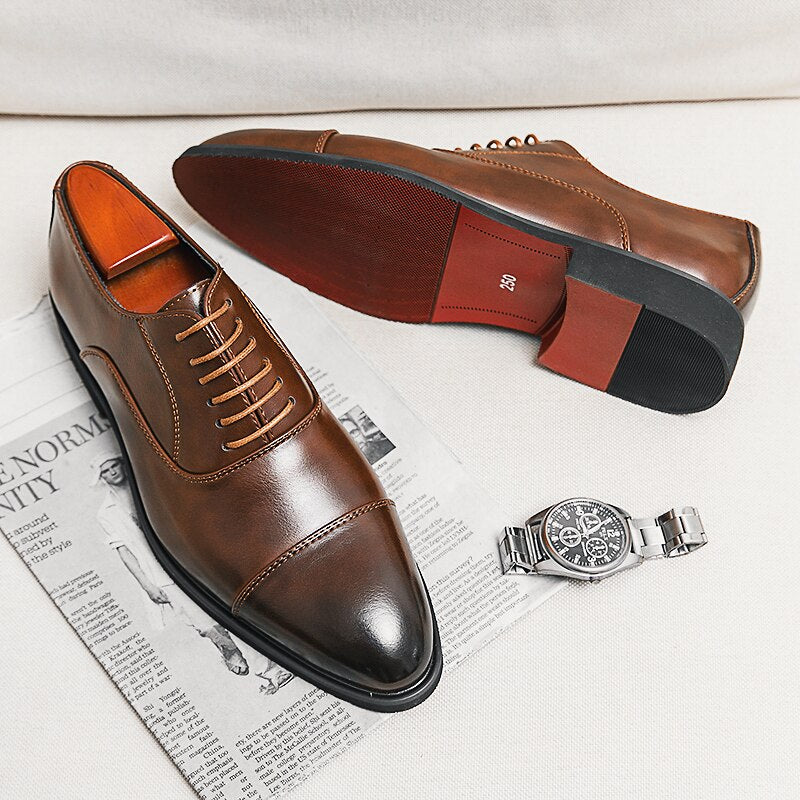 Red Sole Oxford Shoes