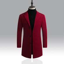 Load image into Gallery viewer, Pure Color Woolen Coat
