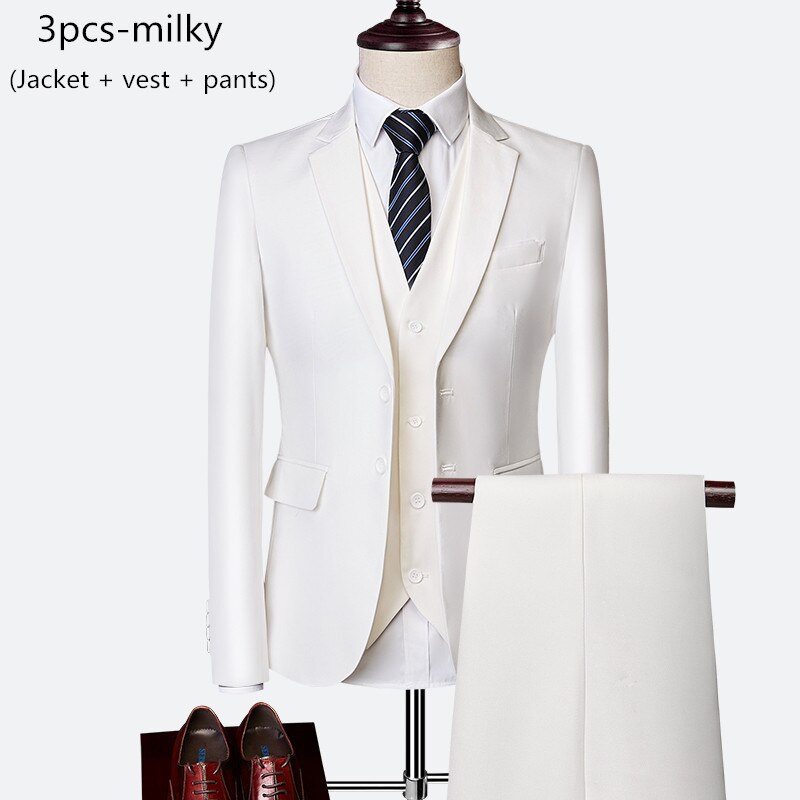 Luxury 3 Piece Suit Set