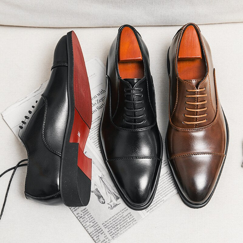 Red Sole Oxford Shoes