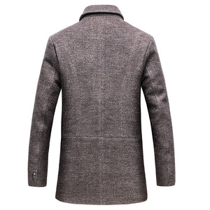 Winter Casual Wool Coat