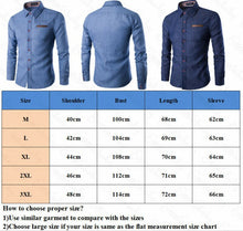 Load image into Gallery viewer, Denim Long Sleeves Jeans T Shirts
