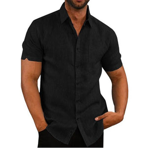FashionBlend™ -Cotton Short-Sleeved Shirt