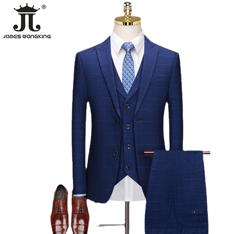 Plaid Retro Suit Set